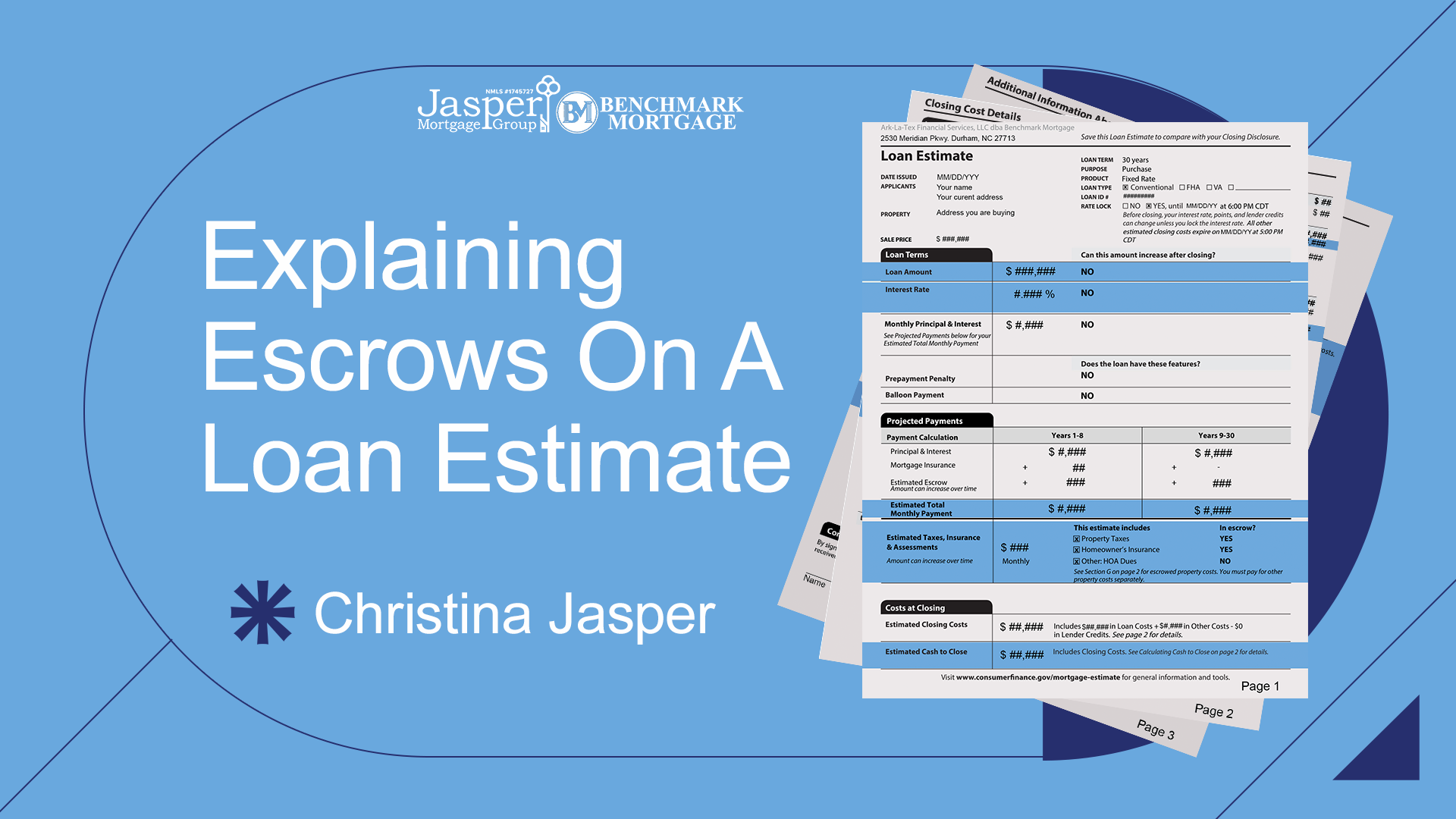 Explaining Escrows On A Loan Estimate